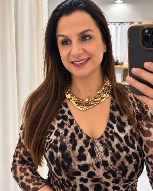 Collana Multifilo Golden Discs – Oro