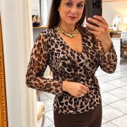 Maglia Animalier in Viscosa – Taglia Unica