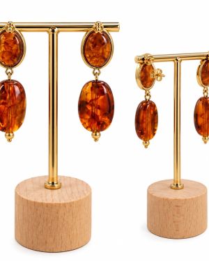 Orecchini Ambra Chic in Resina – Pendenti Eleganti