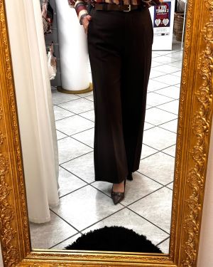 Pantalone sartoriale palazzo a vita alta – elegance