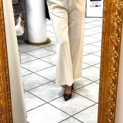 Pantalone sartoriale palazzo a vita alta – elegance